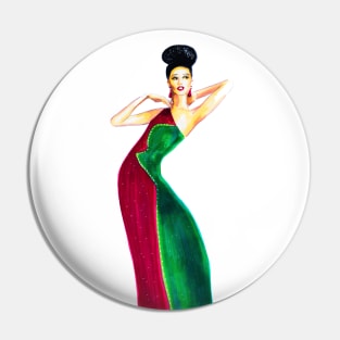 Fashion Model Pin