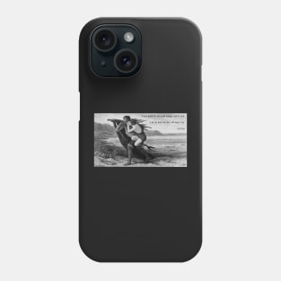 I have heard the mermaids singing each to each. Phone Case