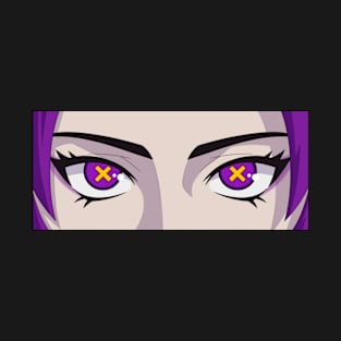 Purple anime eyes T-Shirt