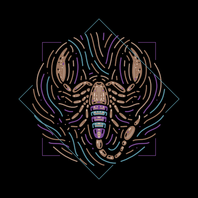 Scorpion Scorpio Horoscope Insect by MooonTees