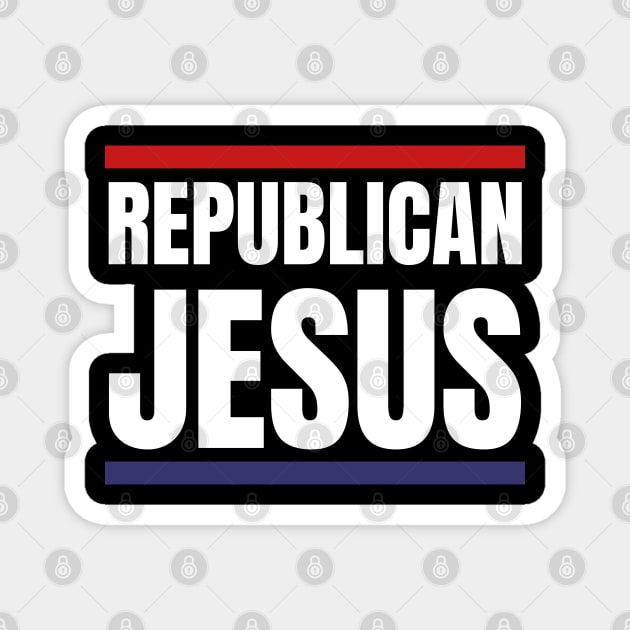 Republican-Jesus Magnet by Creatifly Graphic Tees