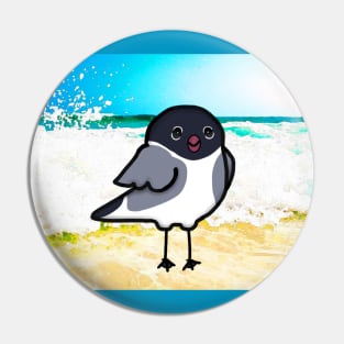 Laughing Gull Pin