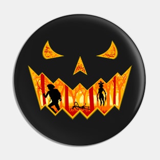 Stranger Pumpkin Pin