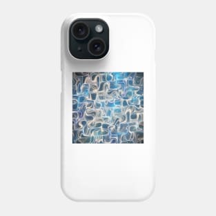 Blue waves Phone Case