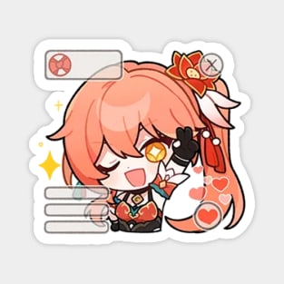 Honkai Star Rail Chibi Guinaifen Magnet