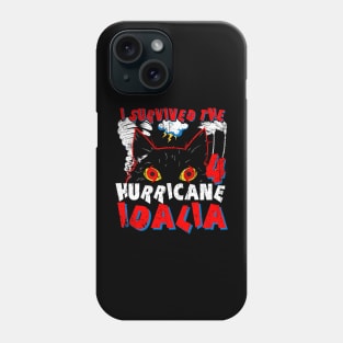 I survived the CAT 4 Hurricane Idalia Phone Case