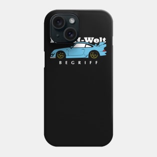 Rauh-Welt Begriff Phone Case