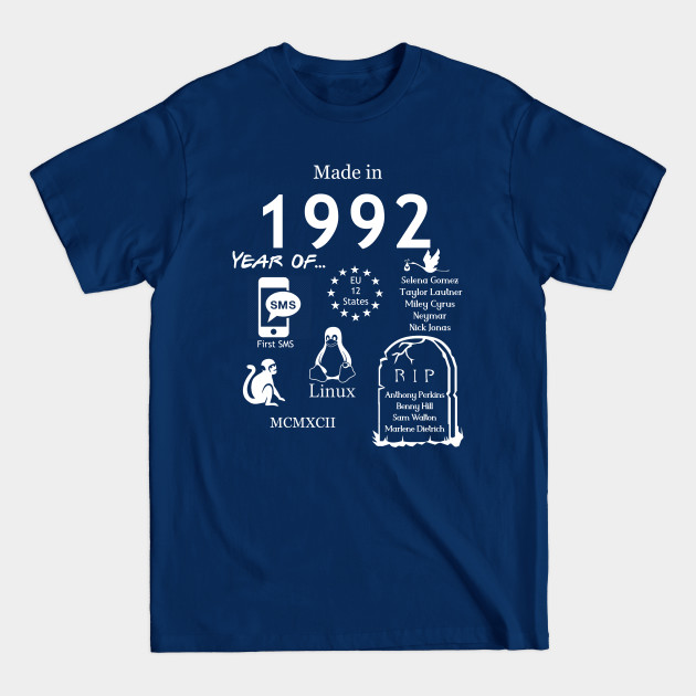 Disover Made in 1992 - Made In 1992 - T-Shirt