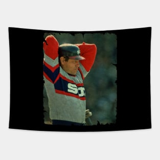 Carlton Fisk - 4 Home Runs Tapestry