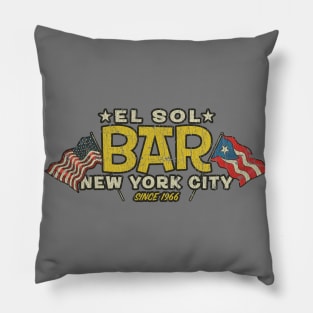 El Sol Bar 1966 Pillow