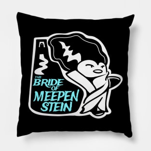 Bride of Meepenstein Logo Pillow