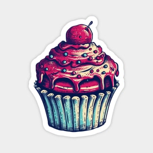 Magenstic cupcake Magnet