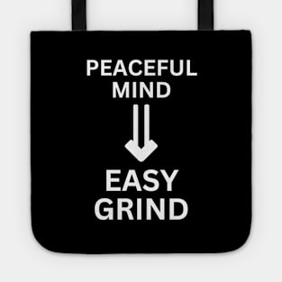 Peaceful Mind Easy Grind Tote