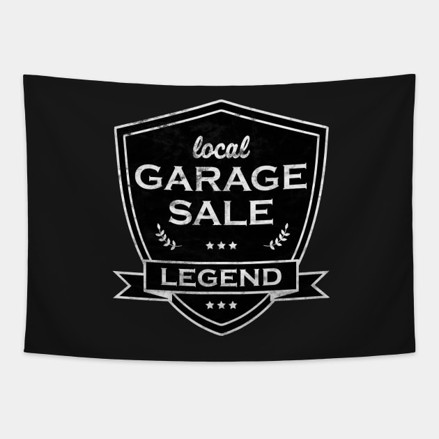 Garage Sale Legend Logo Tapestry by HotHibiscus