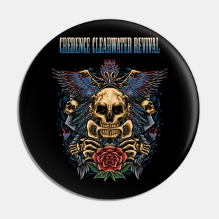 CREDENCE CLEARWATER REVIVAL BAND Pin