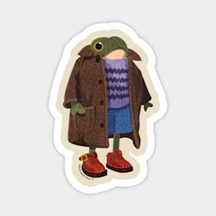 Well Dressed Frogson the Frog Magnet