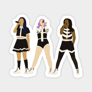 Little Mix DNA tour black and white outfit OT3 Magnet