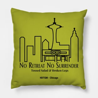 No Retreat No Surrender Pillow