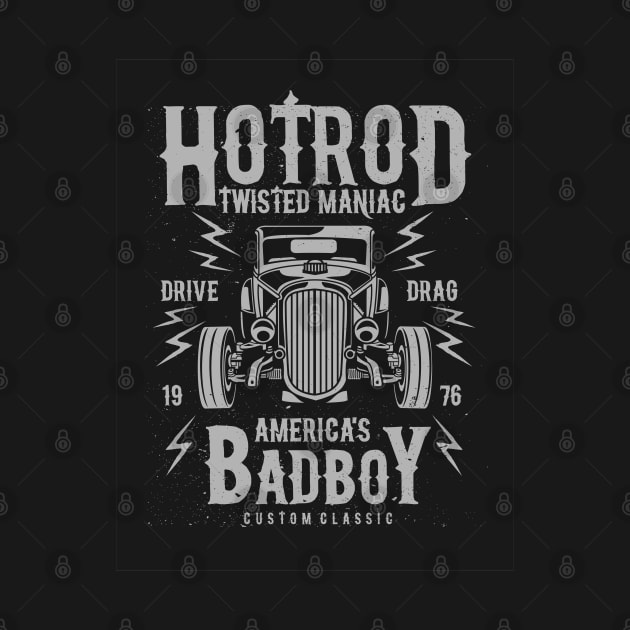 Hotrod Truck American Badboy by azmania