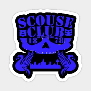 Scouse Club Blue Division Magnet