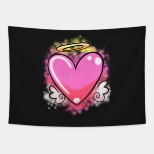 Graffiti Heart Tapestry