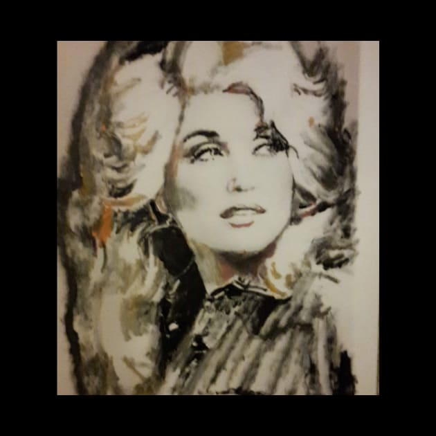 dolly Parton by Mike Nesloney Art