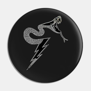 Lightning Snake Pin