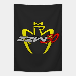 TunerTeez: ZZW30 "the Phoenix Returns" (solar yellow) Tapestry