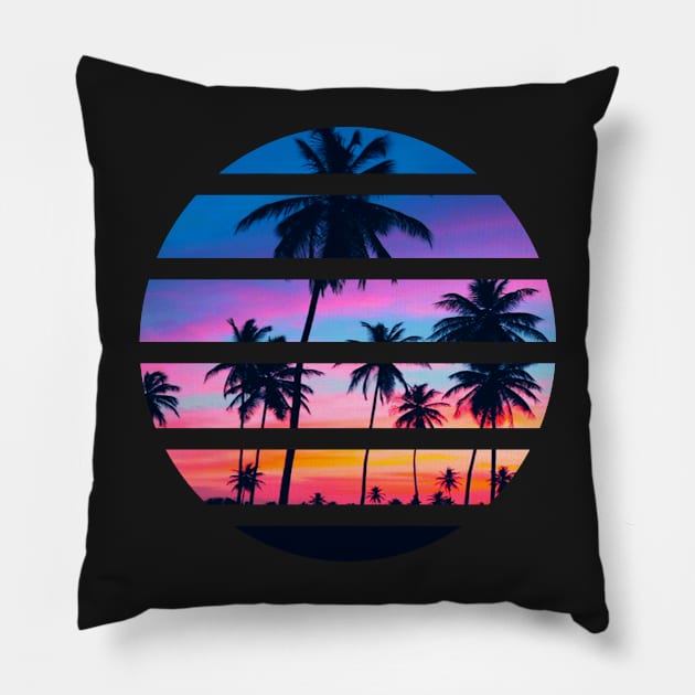 Sunset Pillow by ZionFashion