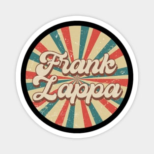 Circle Design Frank Proud Name Birthday 70s 80s 90s Styles Magnet