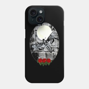 Deaths Head Moth in the Moonlight Phone Case