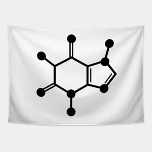 Caffeine Molecule Tapestry