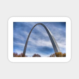 St Louis Gateway Arch Study 1 Magnet