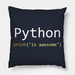 Python is awesome - Computer Programming Pillow