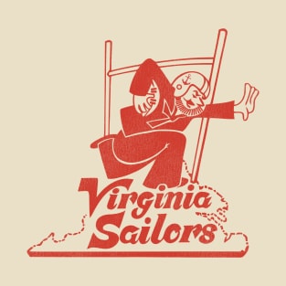 Defunct Virginia Sailors Football Team T-Shirt