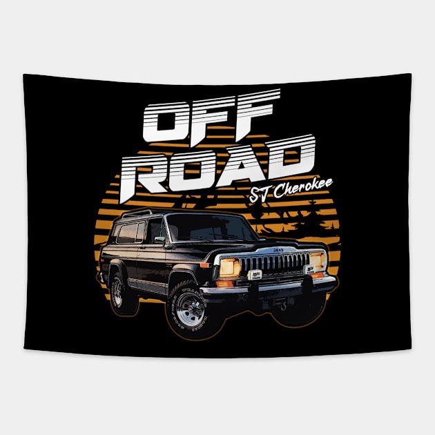 SJ-series Jeep Cherokee jeep car offroad name Tapestry by Madisen Harvey