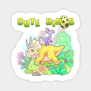 little cute dinosaurs Magnet