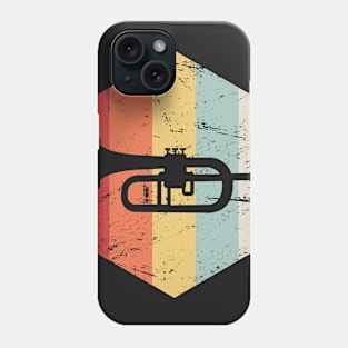 Retro 70s Trumpet Icon Phone Case