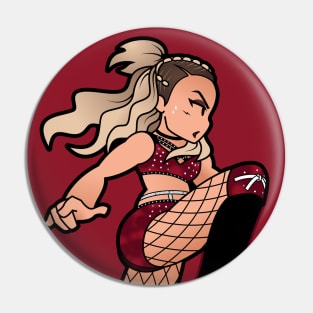 Brazilian Wrestler Red Pin