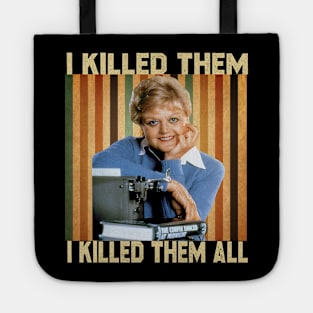 Vintage I Killed Them I Killed Them All Tote