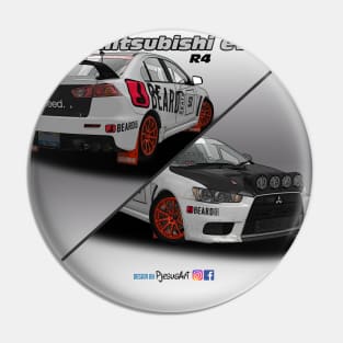 Mitsubishi evo X R4 Dirt 4 Pin