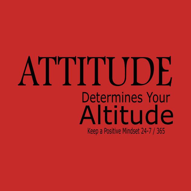 Attitude Determines Your Altitude by Journees