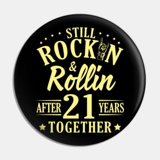 Still Rockin And Rollin After 21 Years Together Happy Married Wedding Husband Wife Pin