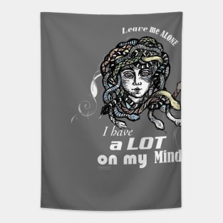 I have a Lot on my Mind. Tapestry