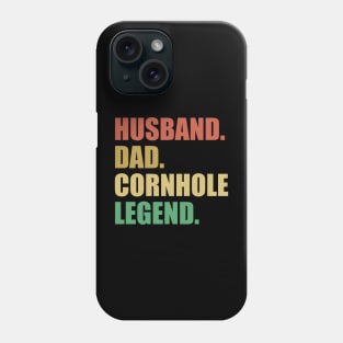 Husband dad cornhole legend Phone Case