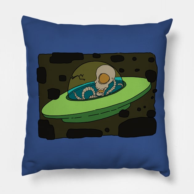 Alien Pillow by TeeAguss