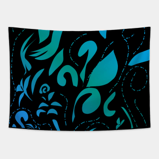 Fantasy flower Vector Tapestry