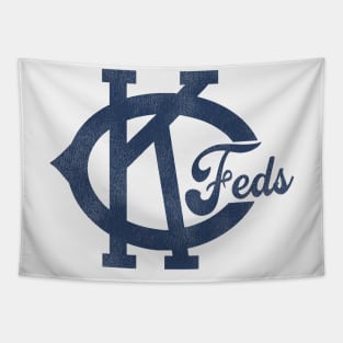 Defunct Kansas City Feds Baseball Team Tapestry