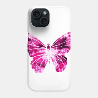 Pink butterfly Phone Case