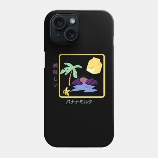 Tropical banana milk Phone Case